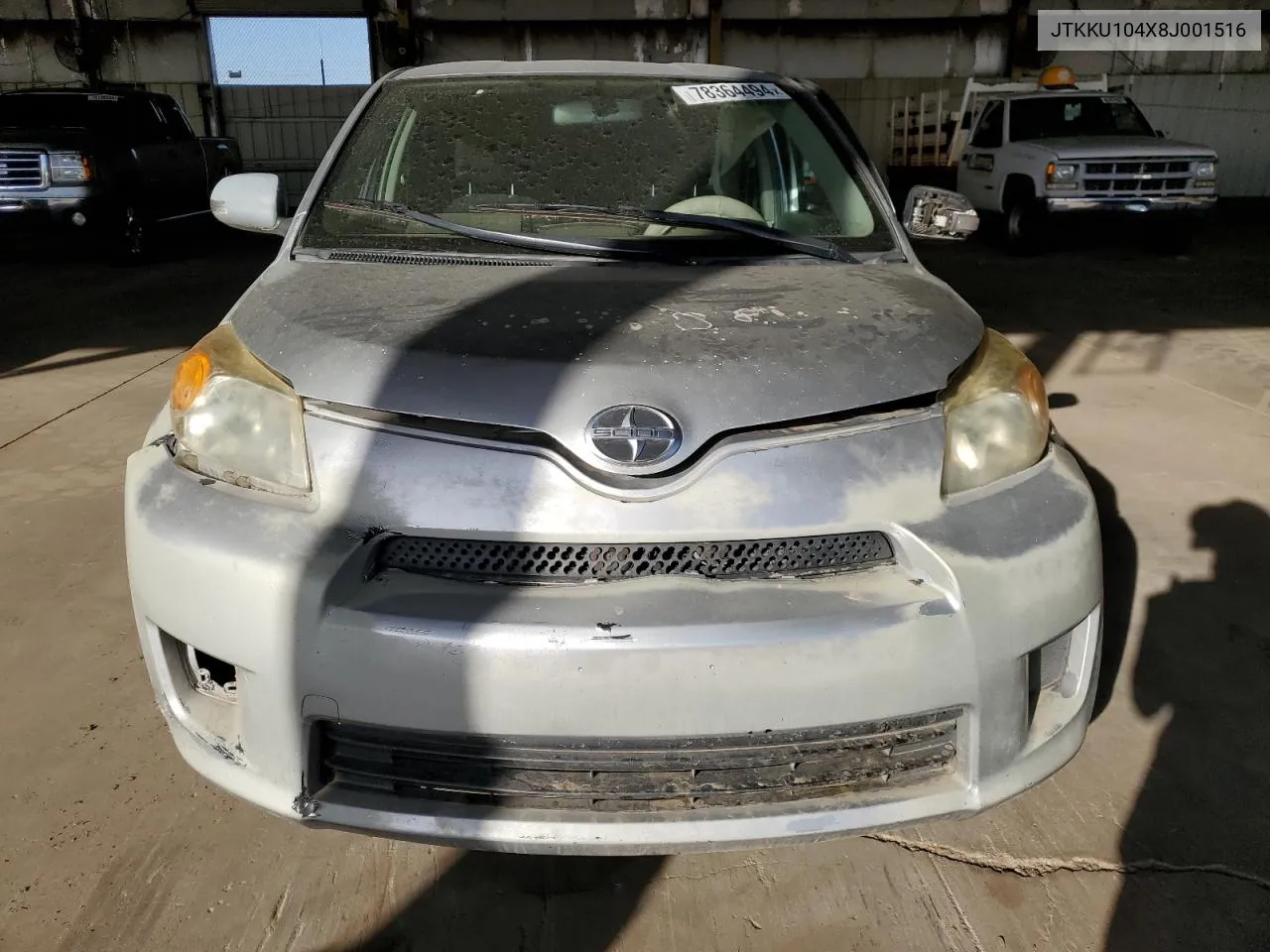 2008 Toyota Scion Xd VIN: JTKKU104X8J001516 Lot: 78364494