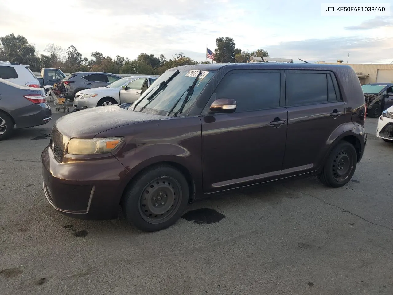 2008 Toyota Scion Xb VIN: JTLKE50E681038460 Lot: 78537164