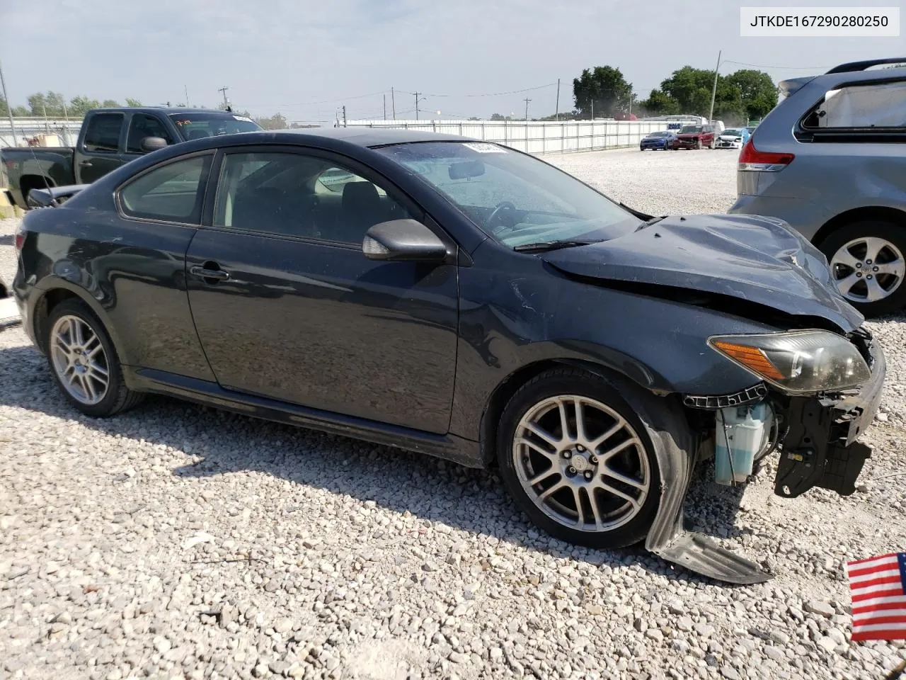 2009 Toyota Scion Tc VIN: JTKDE167290280250 Lot: 60604663