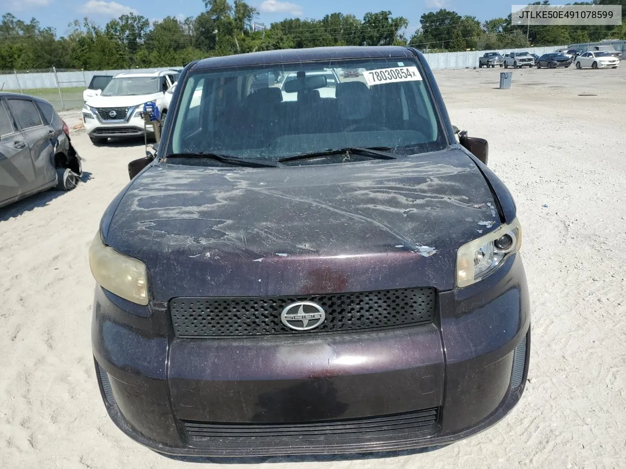 2009 Toyota Scion Xb VIN: JTLKE50E491078599 Lot: 78030854