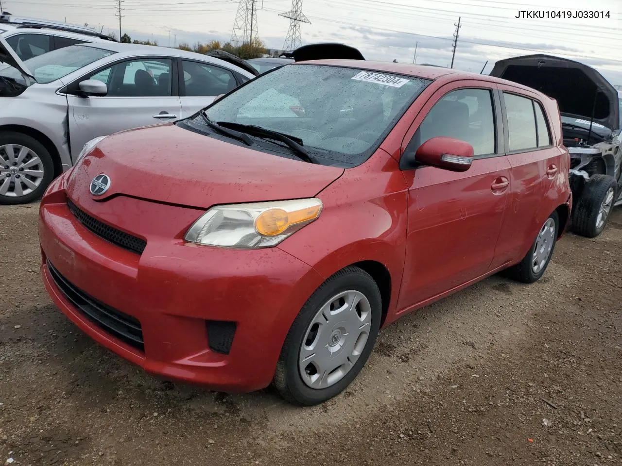 2009 Toyota Scion Xd VIN: JTKKU10419J033014 Lot: 78742304