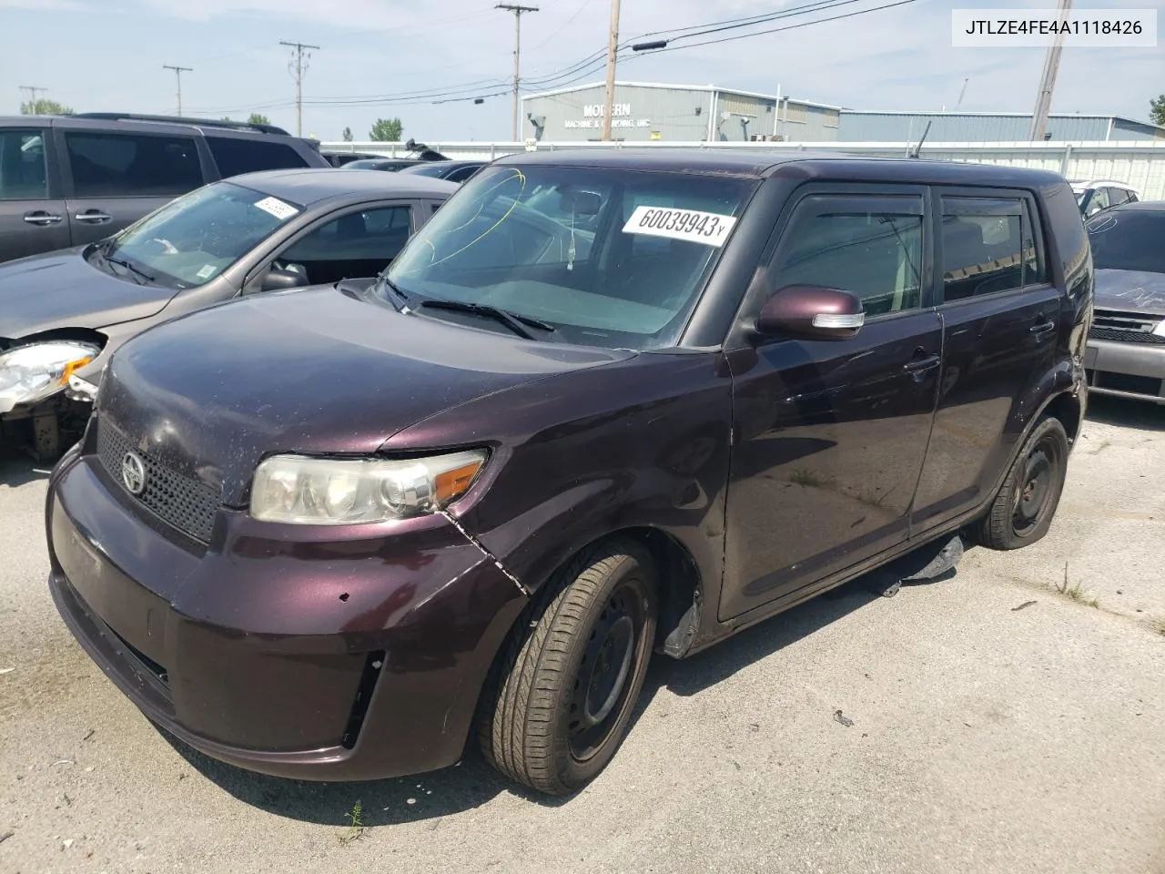 2010 Toyota Scion Xb VIN: JTLZE4FE4A1118426 Lot: 50599504