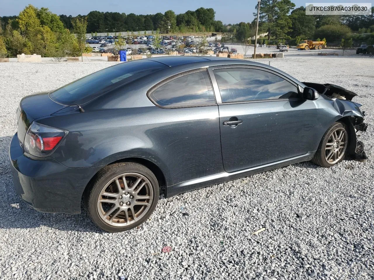 JTKDE3B70A0310030 2010 Toyota Scion Tc