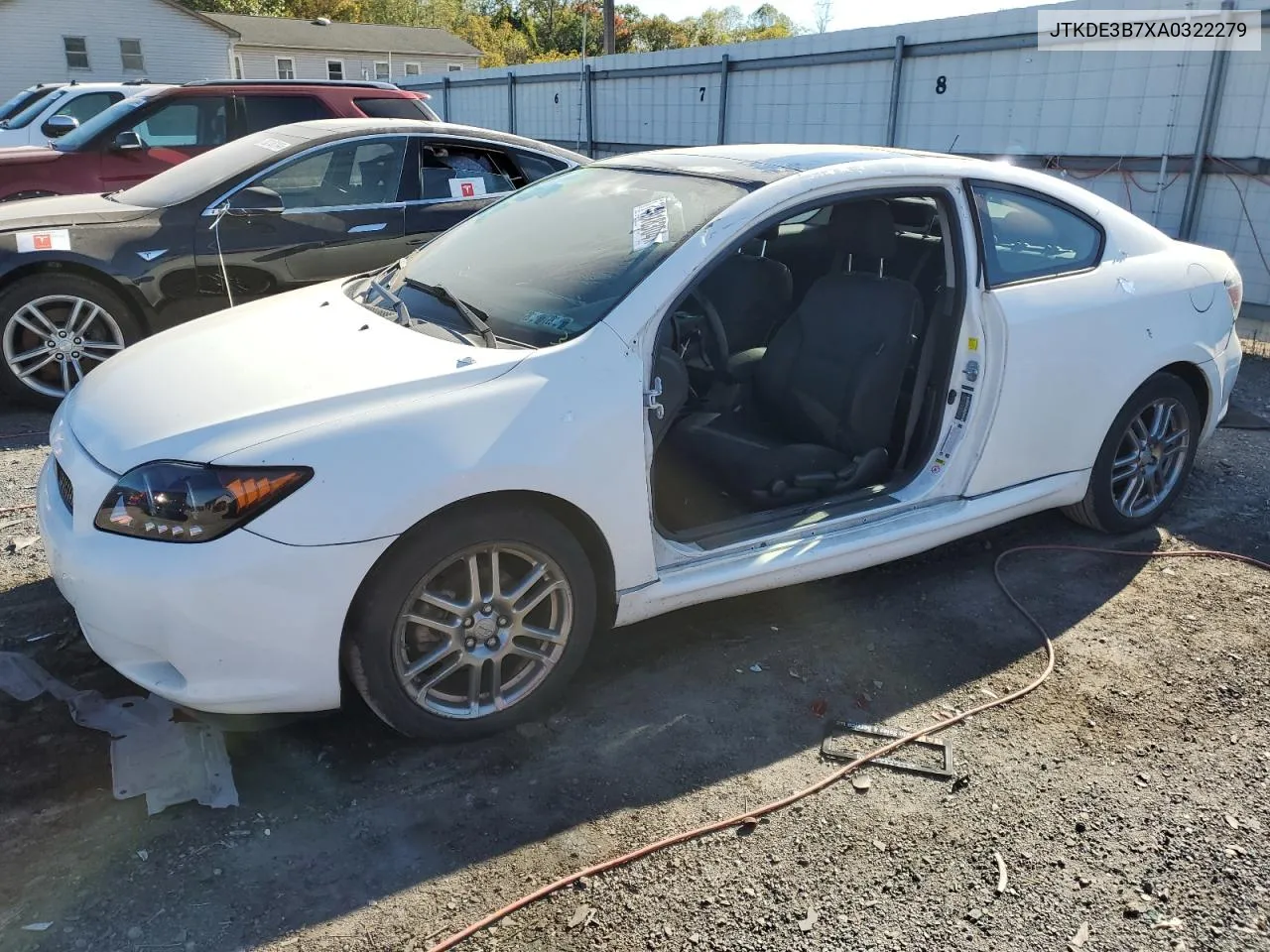 2010 Toyota Scion Tc VIN: JTKDE3B7XA0322279 Lot: 74918304