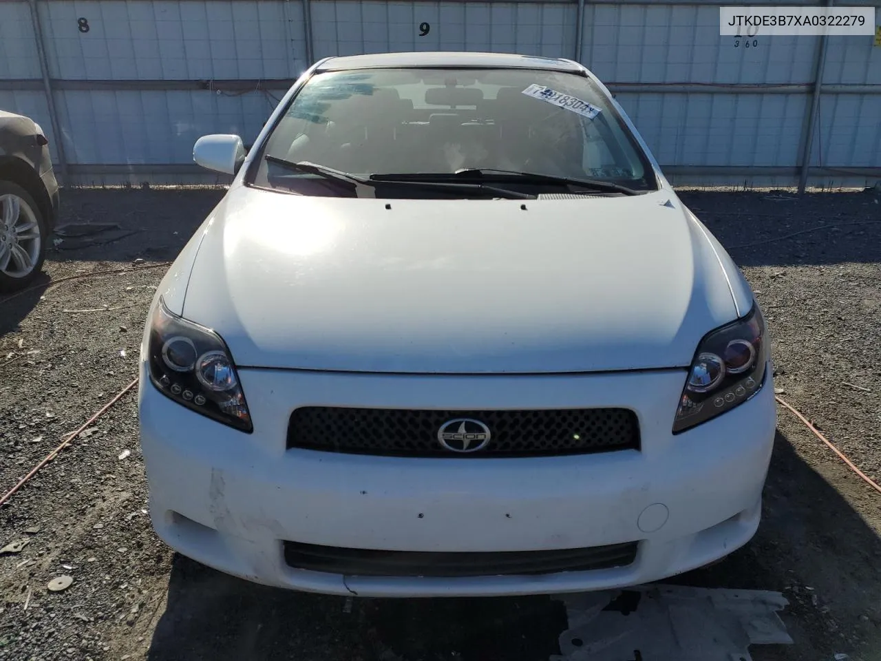 2010 Toyota Scion Tc VIN: JTKDE3B7XA0322279 Lot: 74918304