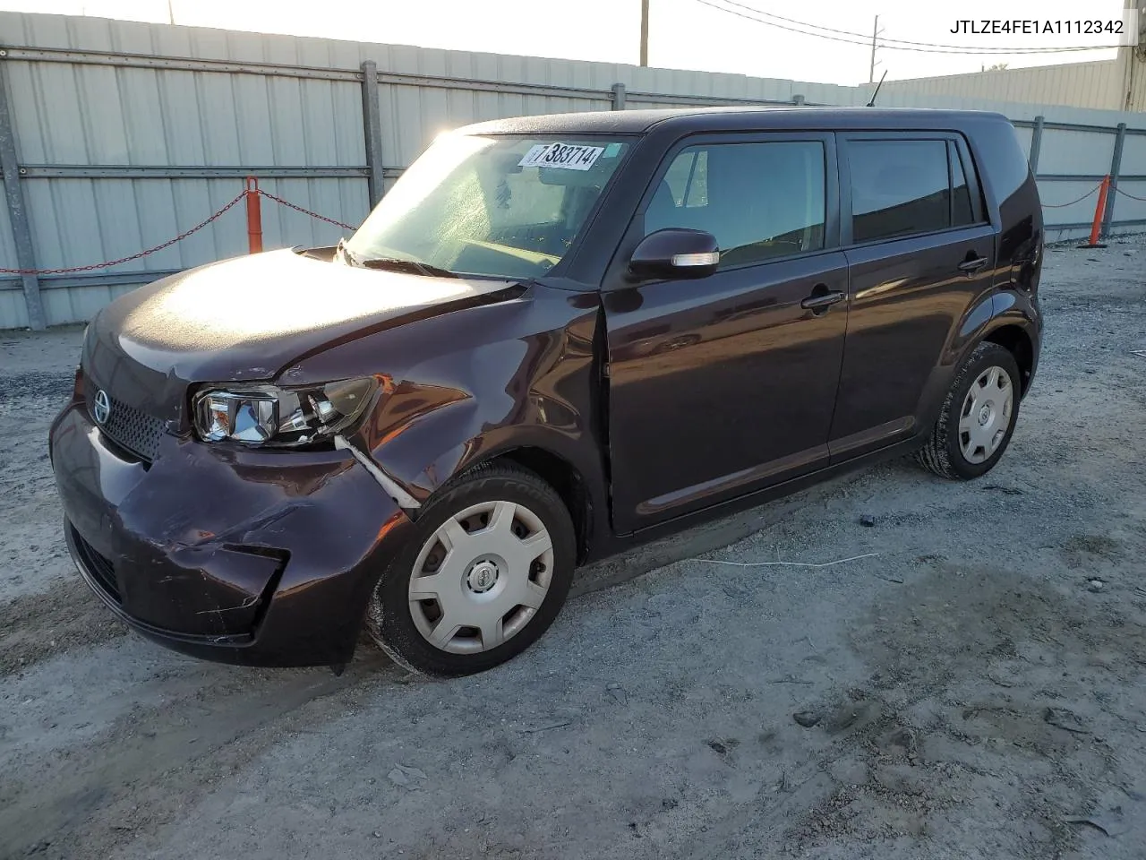 2010 Toyota Scion Xb VIN: JTLZE4FE1A1112342 Lot: 75383714