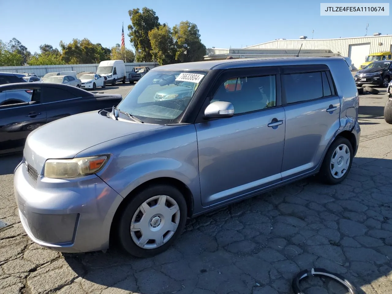 2010 Toyota Scion Xb VIN: JTLZE4FE5A1110674 Lot: 76633804