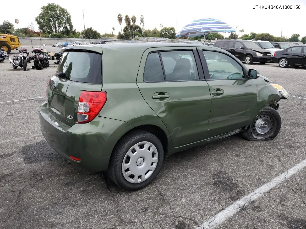 2010 Toyota Scion Xd VIN: JTKKU4B46A1000156 Lot: 76758284