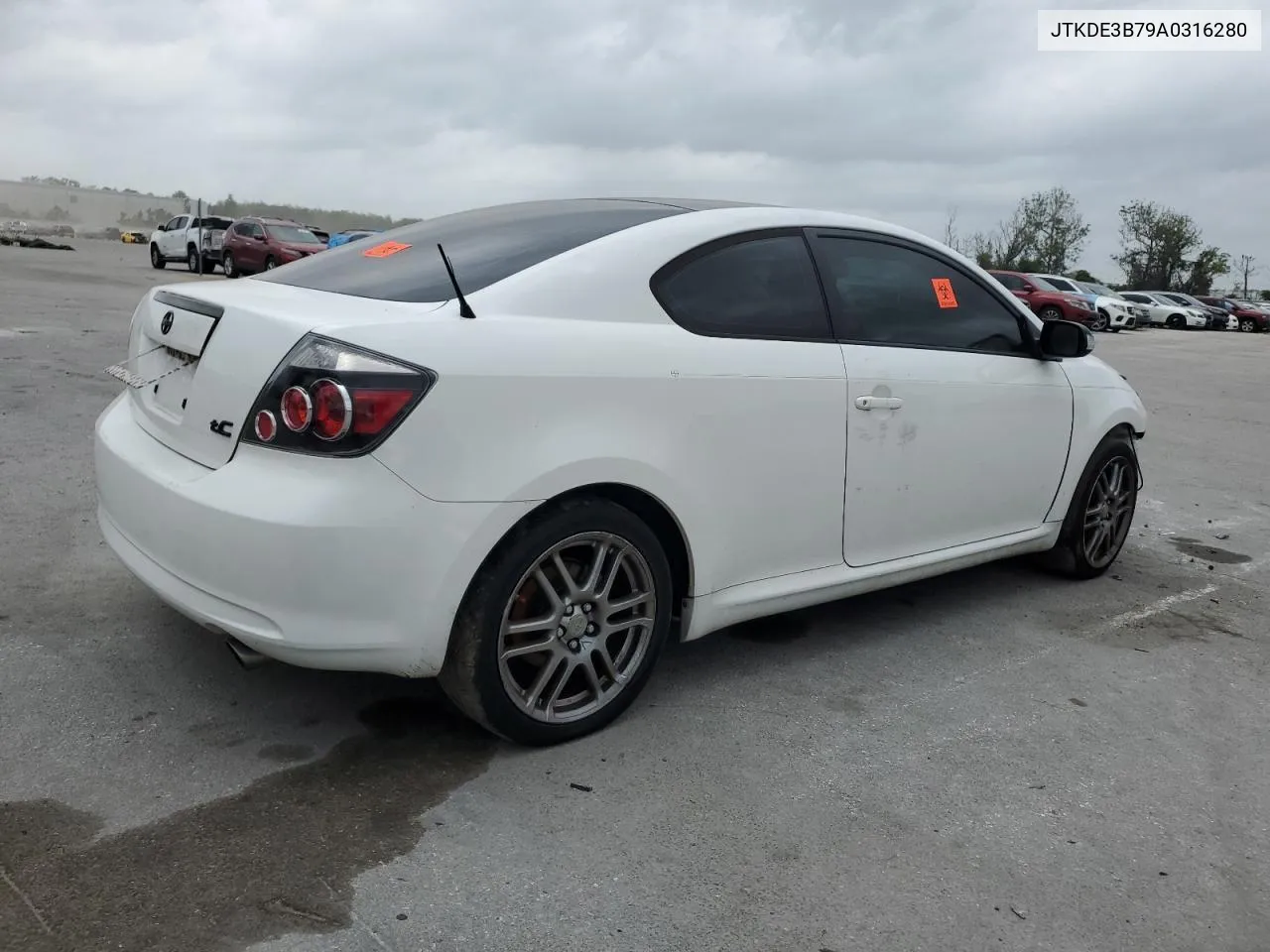 2010 Toyota Scion Tc VIN: JTKDE3B79A0316280 Lot: 79296244