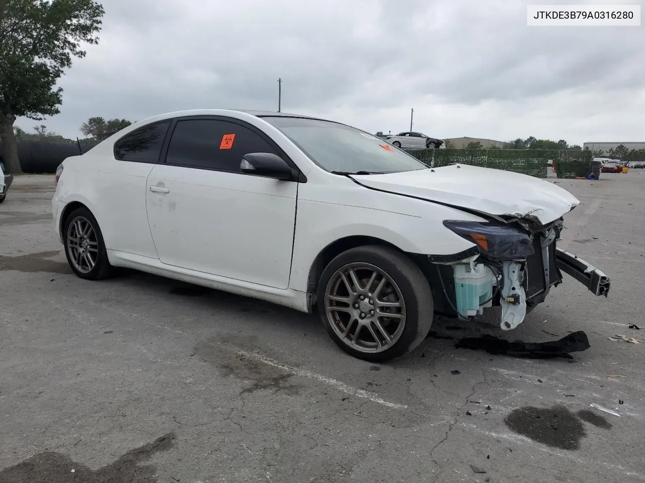 2010 Toyota Scion Tc VIN: JTKDE3B79A0316280 Lot: 79296244