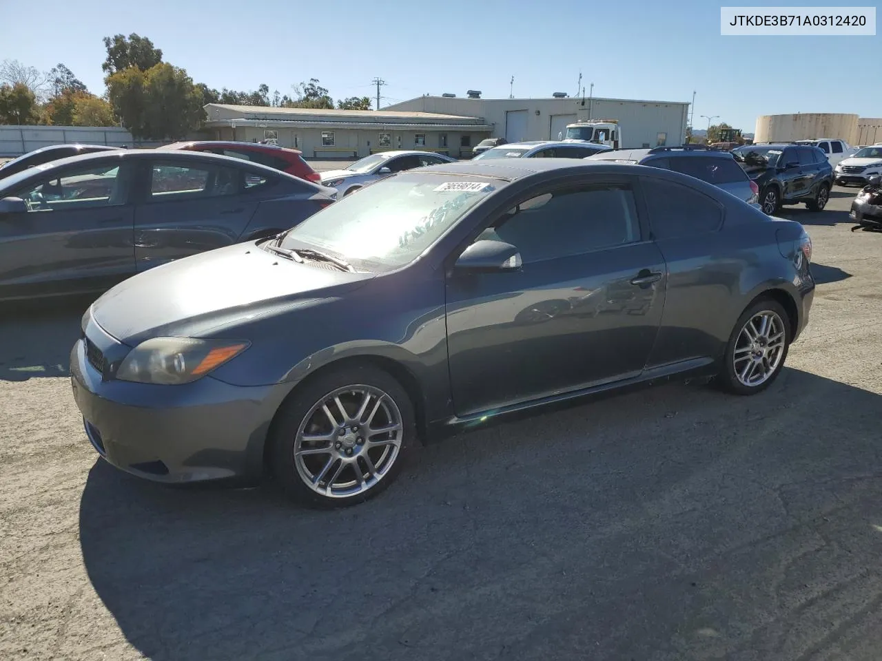 2010 Toyota Scion Tc VIN: JTKDE3B71A0312420 Lot: 79559814