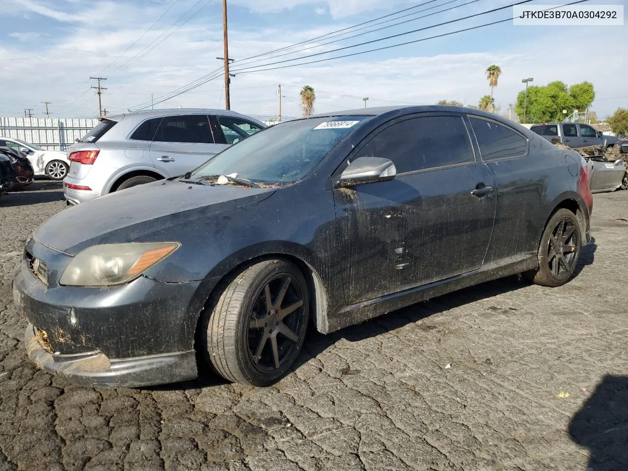 2010 Toyota Scion Tc VIN: JTKDE3B70A0304292 Lot: 79966914