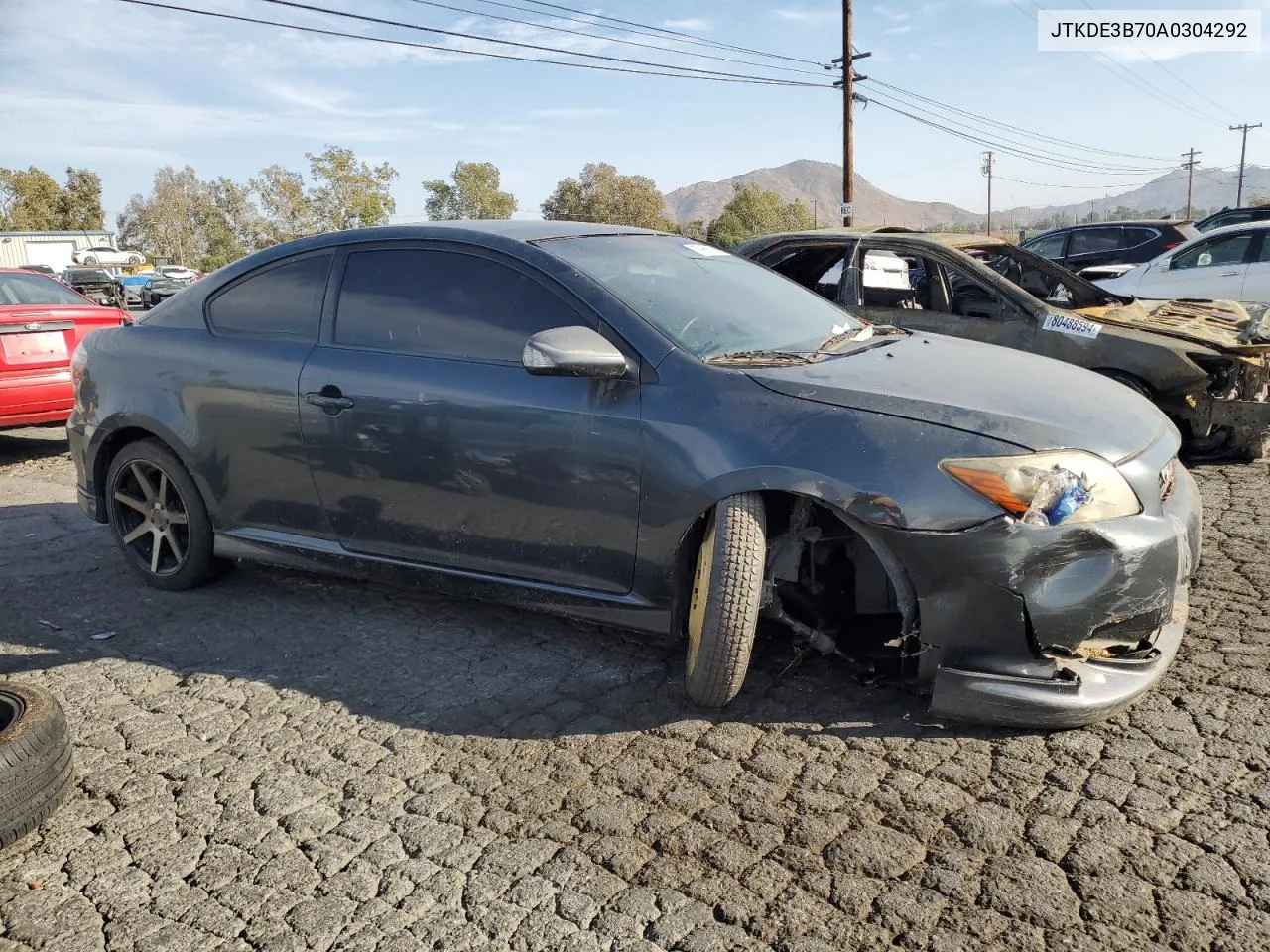 2010 Toyota Scion Tc VIN: JTKDE3B70A0304292 Lot: 79966914