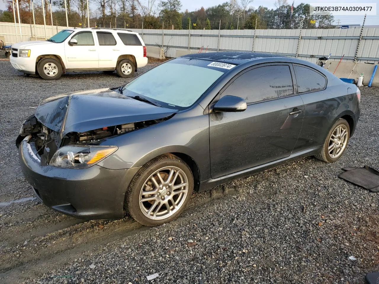 2010 Toyota Scion Tc VIN: JTKDE3B74A0309477 Lot: 80003974