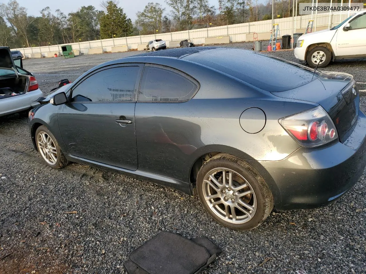 2010 Toyota Scion Tc VIN: JTKDE3B74A0309477 Lot: 80003974