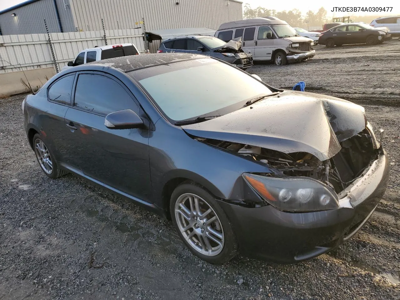 2010 Toyota Scion Tc VIN: JTKDE3B74A0309477 Lot: 80003974