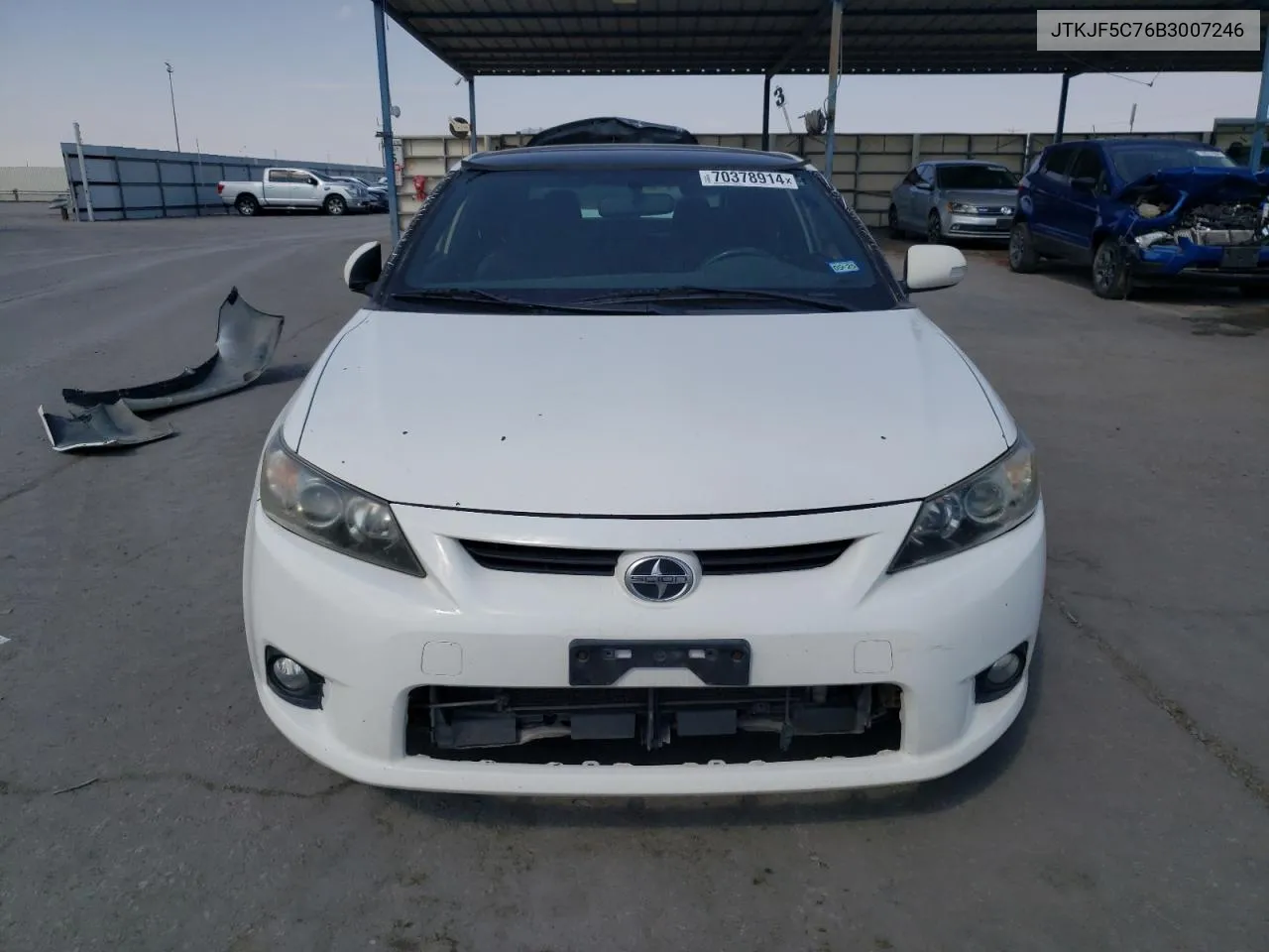 2011 Toyota Scion Tc VIN: JTKJF5C76B3007246 Lot: 70378914