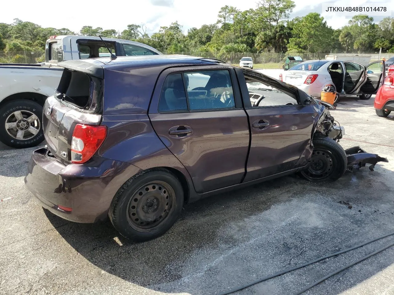 2011 Toyota Scion Xd VIN: JTKKU4B48B1014478 Lot: 72892684