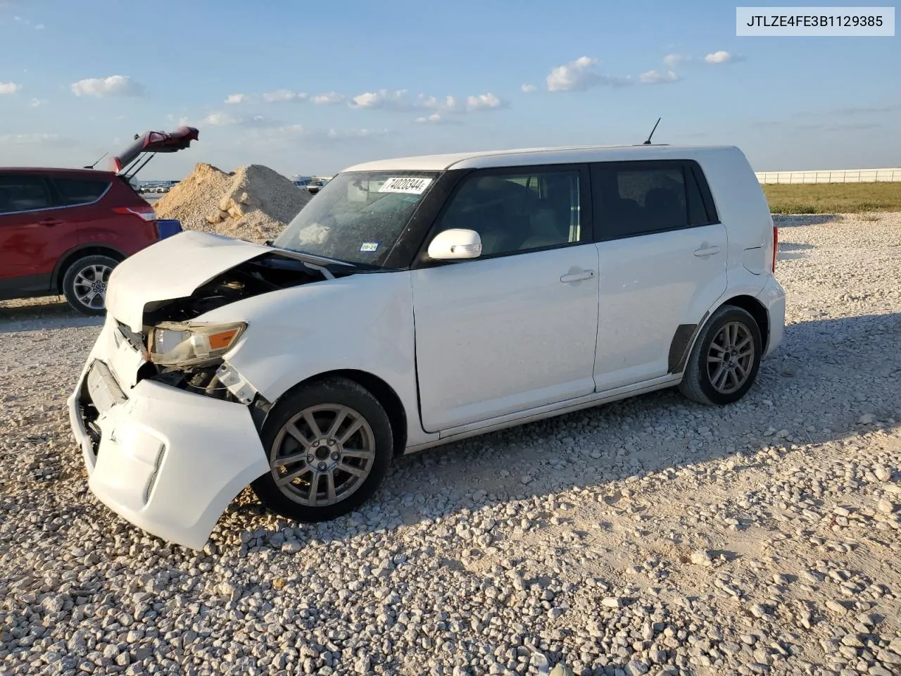 2011 Toyota Scion Xb VIN: JTLZE4FE3B1129385 Lot: 74020344