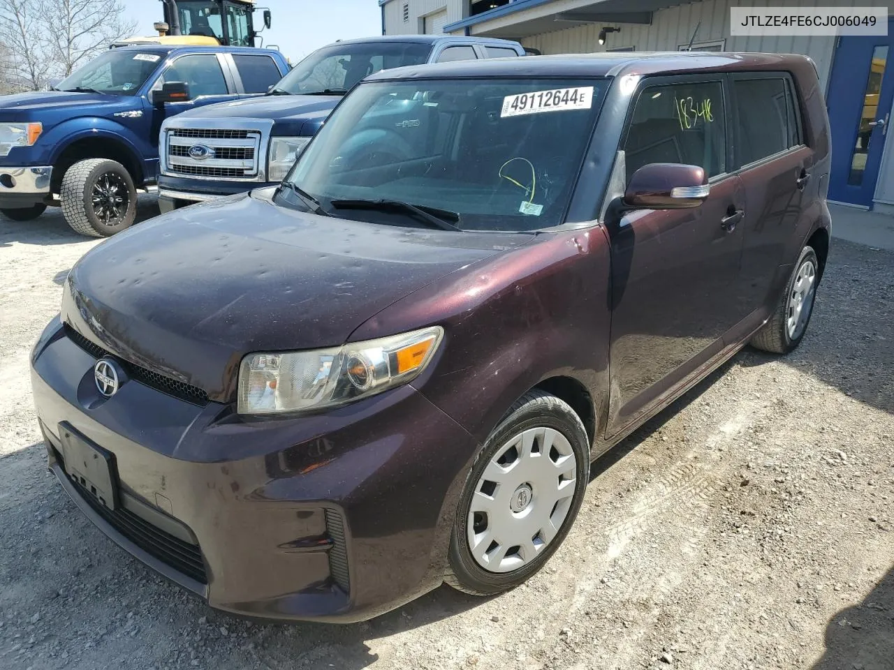 2012 Toyota Scion Xb VIN: JTLZE4FE6CJ006049 Lot: 49112644