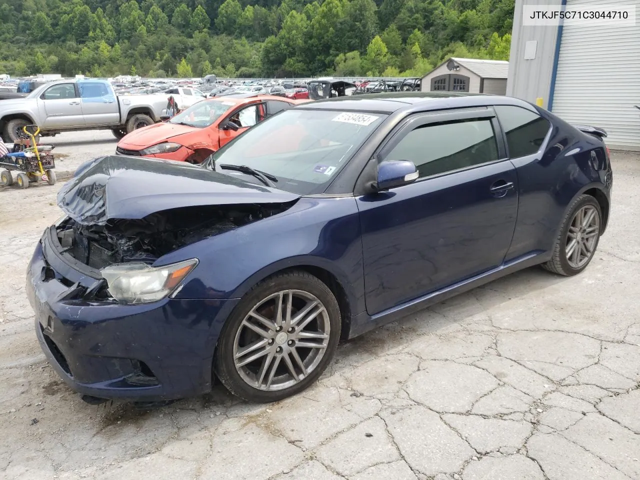 2012 Toyota Scion Tc VIN: JTKJF5C71C3044710 Lot: 61534854