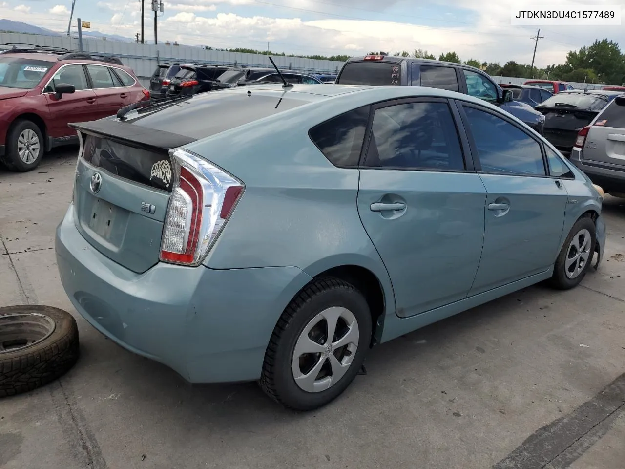 JTDKN3DU4C1577489 2012 Toyota Prius