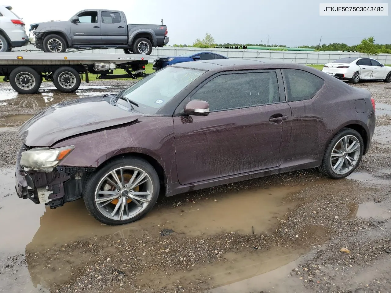 2012 Toyota Scion Tc VIN: JTKJF5C75C3043480 Lot: 62661834