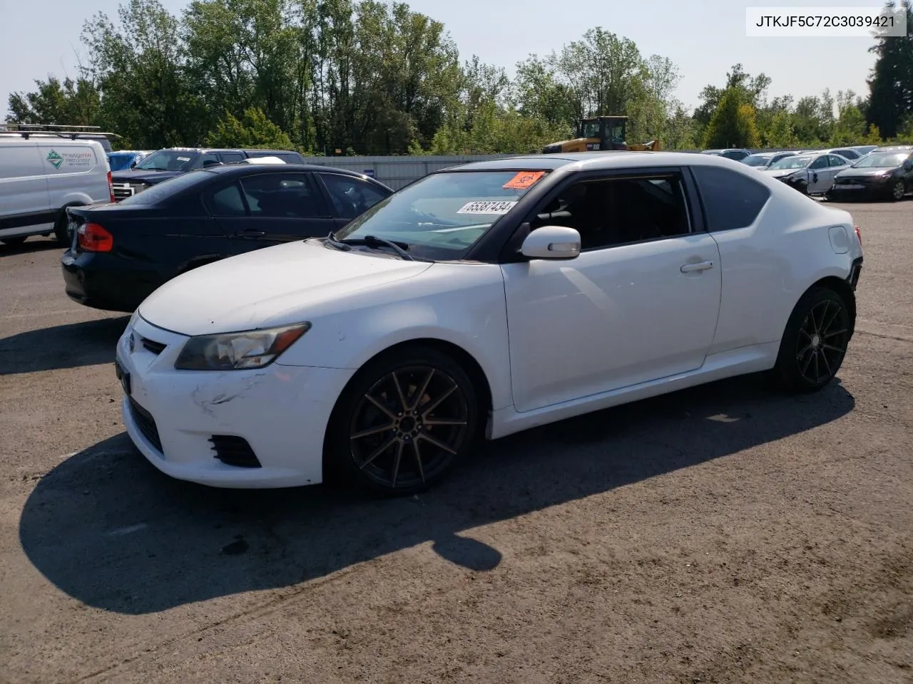 2012 Toyota Scion Tc VIN: JTKJF5C72C3039421 Lot: 65387434