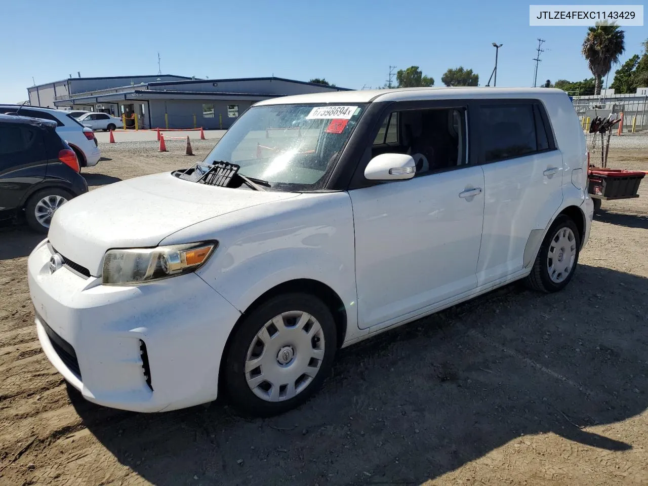 JTLZE4FEXC1143429 2012 Toyota Scion Xb