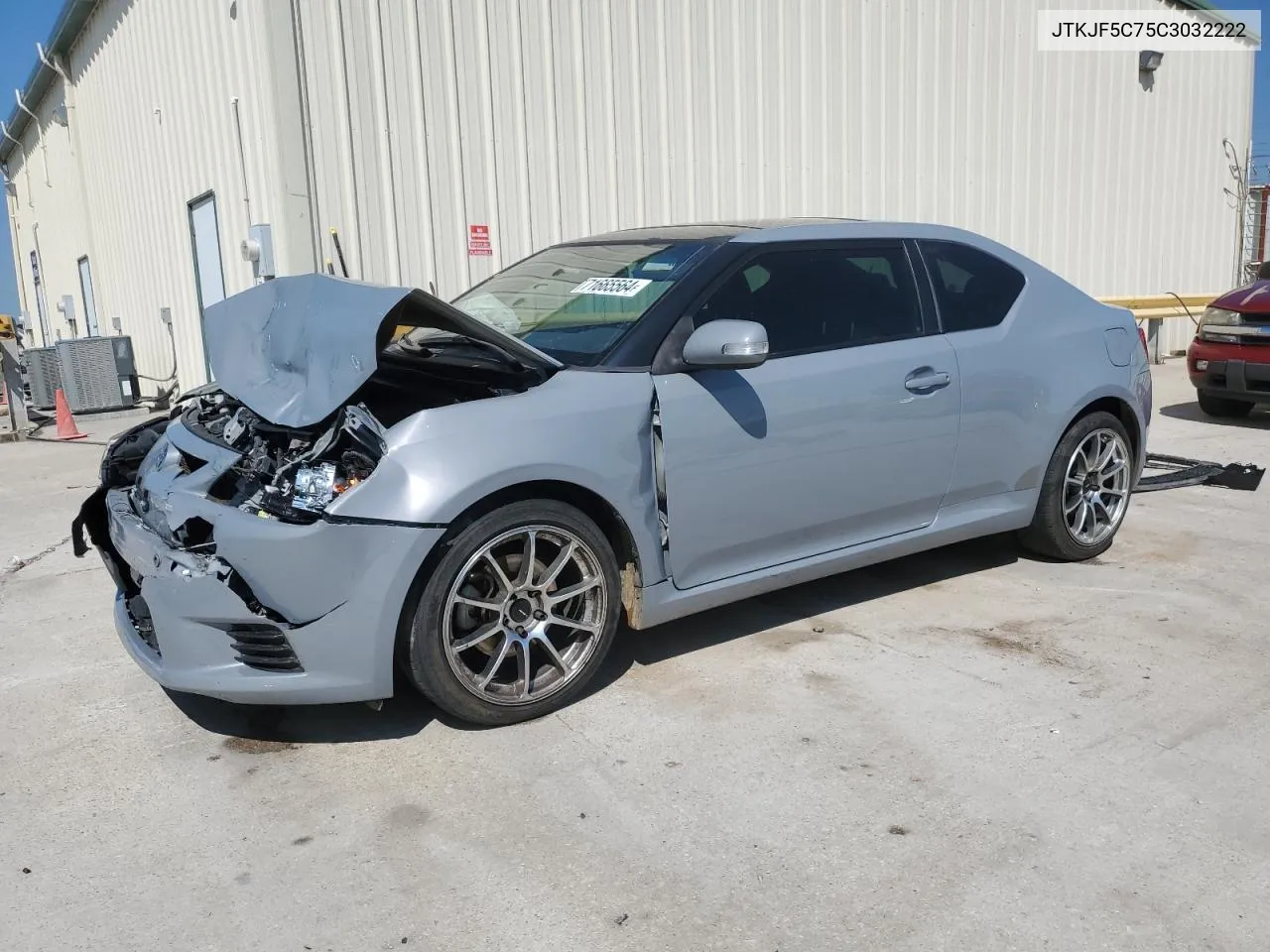 2012 Toyota Scion Tc VIN: JTKJF5C75C3032222 Lot: 71665564