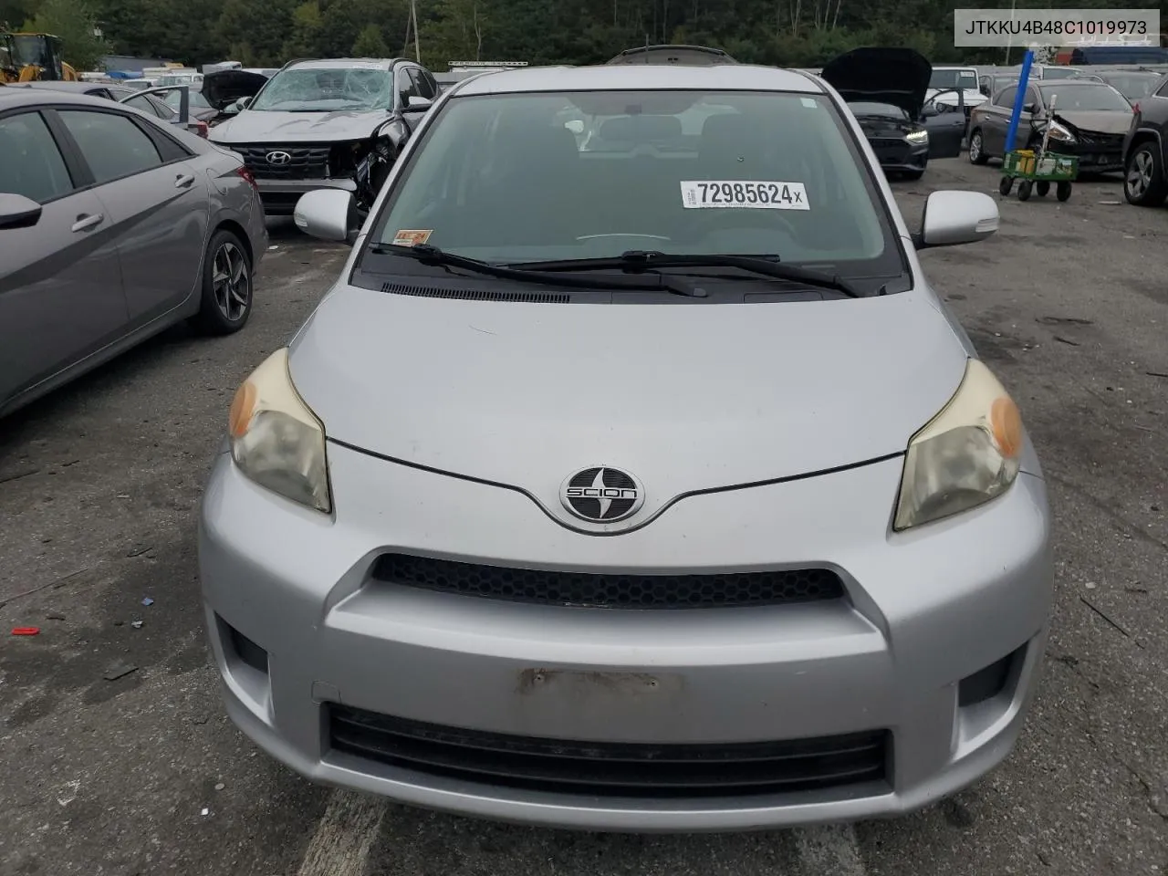 2012 Toyota Scion Xd VIN: JTKKU4B48C1019973 Lot: 72985624