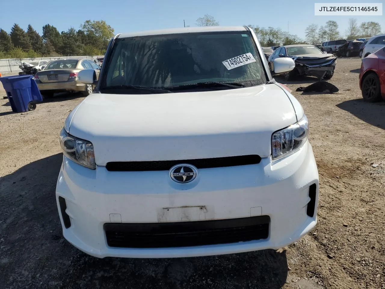 2012 Toyota Scion Xb VIN: JTLZE4FE5C1146545 Lot: 74902754