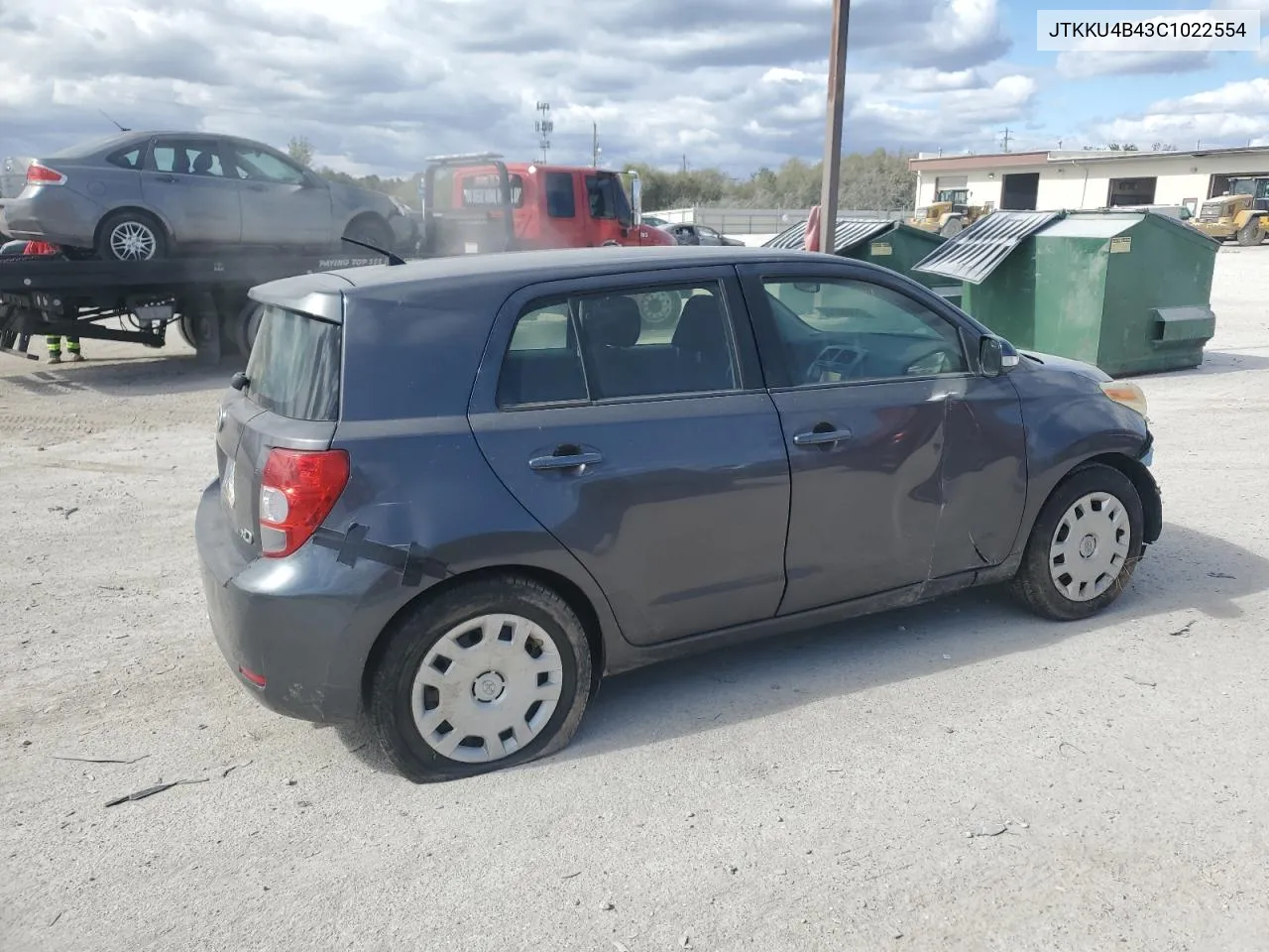 2012 Toyota Scion Xd VIN: JTKKU4B43C1022554 Lot: 75808014