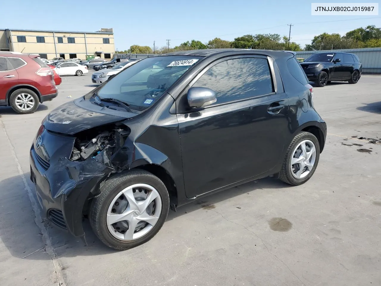 2012 Toyota Scion Iq VIN: JTNJJXB02CJ015987 Lot: 76624914