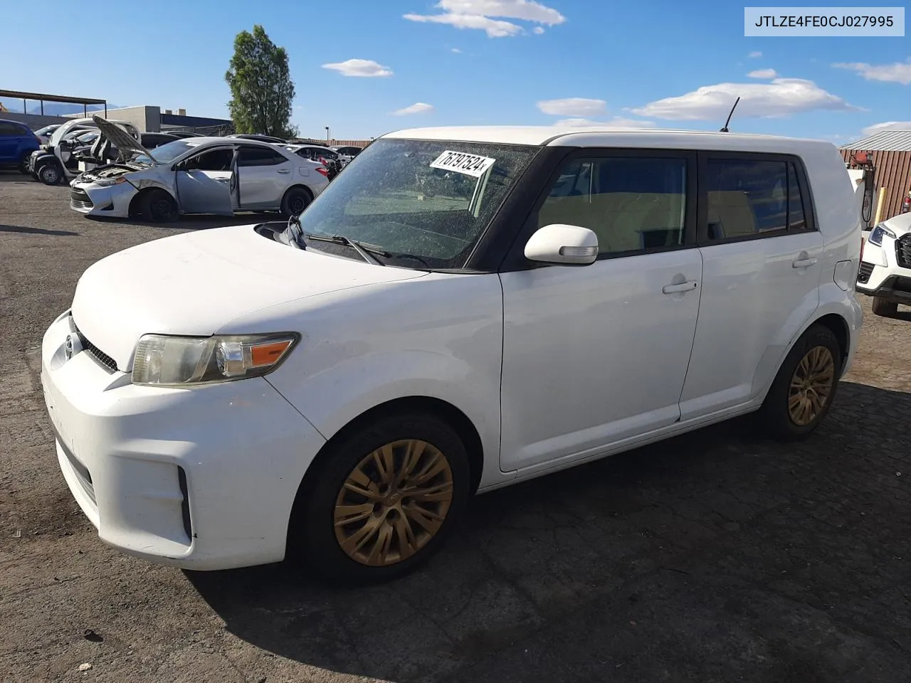 2012 Toyota Scion Xb VIN: JTLZE4FE0CJ027995 Lot: 76797524