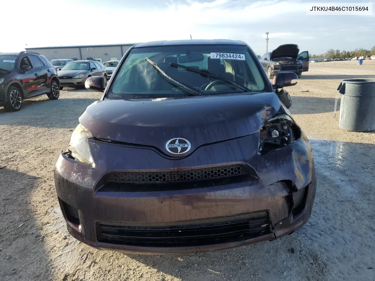 2012 Toyota Scion Xd VIN: JTKKU4B46C1015694 Lot: 79834424