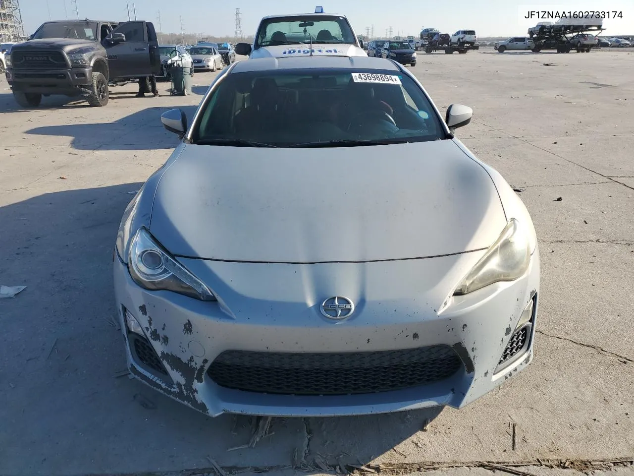 2013 Toyota Scion Fr-S VIN: JF1ZNAA1602733174 Lot: 43698894