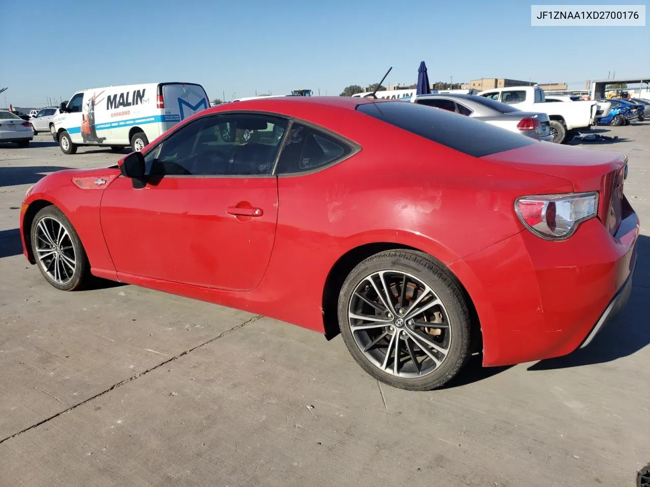 2013 Toyota Scion Fr-S VIN: JF1ZNAA1XD2700176 Lot: 70691284