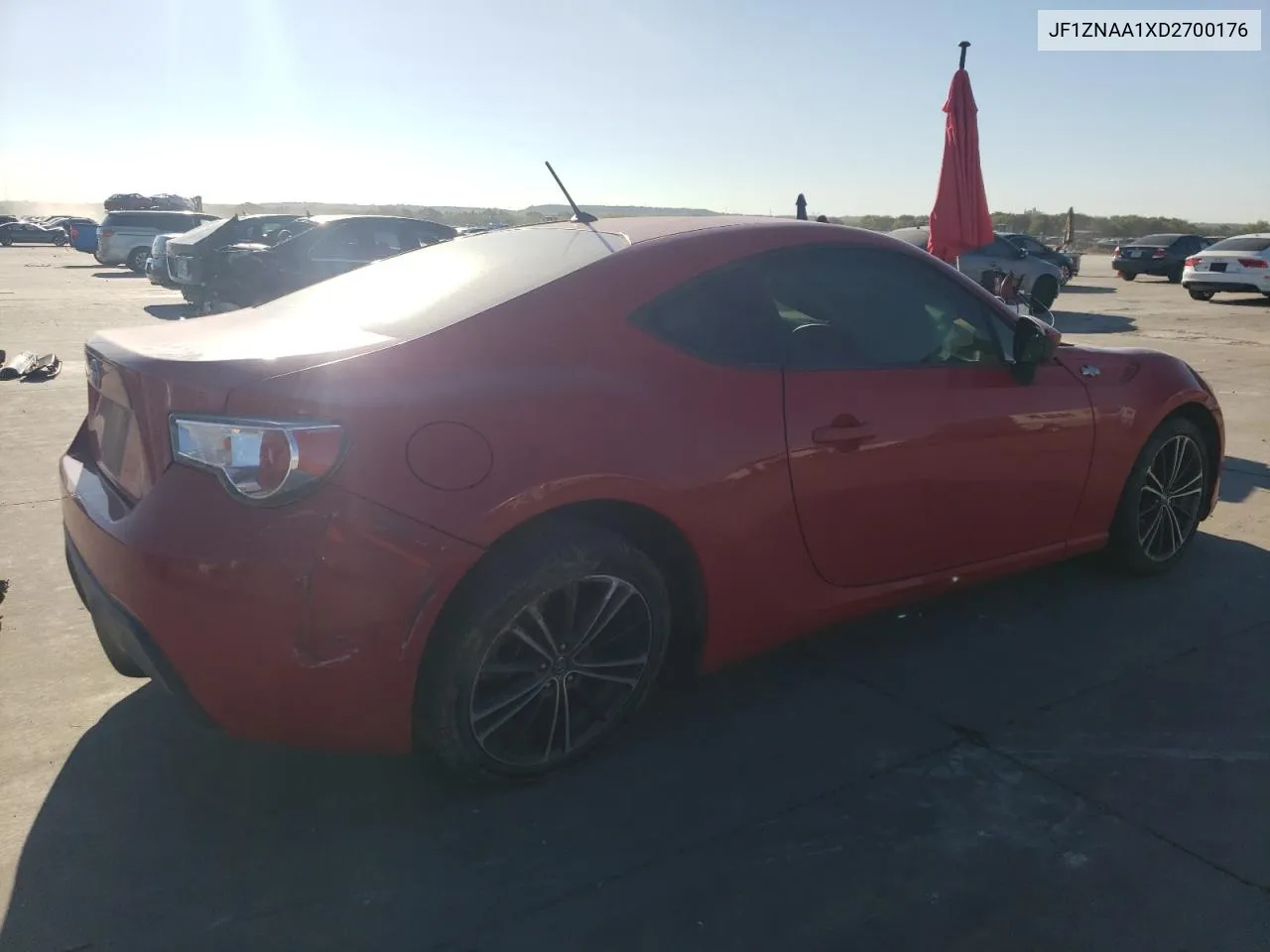 2013 Toyota Scion Fr-S VIN: JF1ZNAA1XD2700176 Lot: 70691284