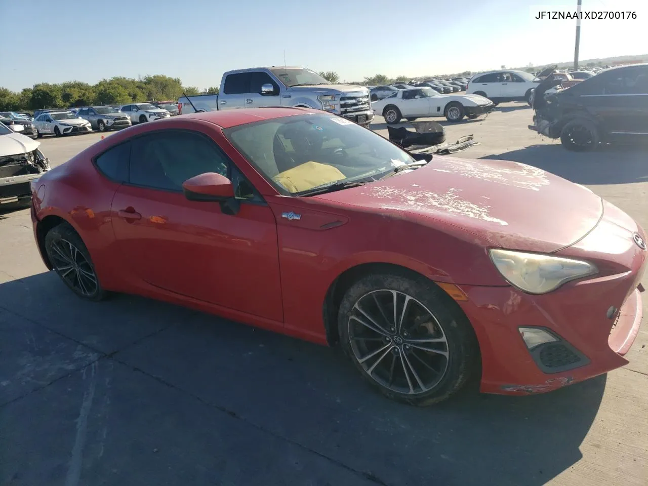 2013 Toyota Scion Fr-S VIN: JF1ZNAA1XD2700176 Lot: 70691284