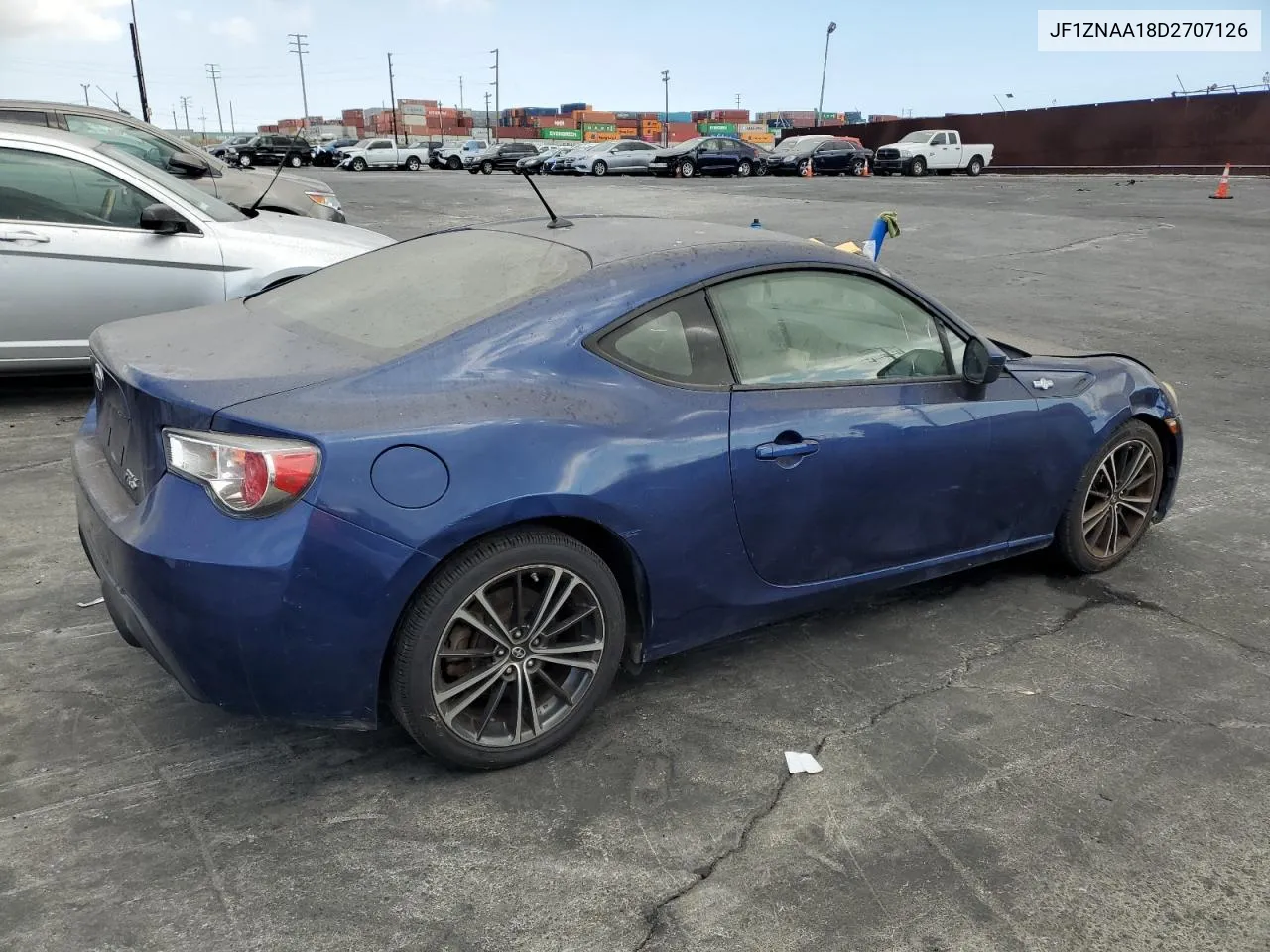 2013 Toyota Scion Fr-S VIN: JF1ZNAA18D2707126 Lot: 72444994