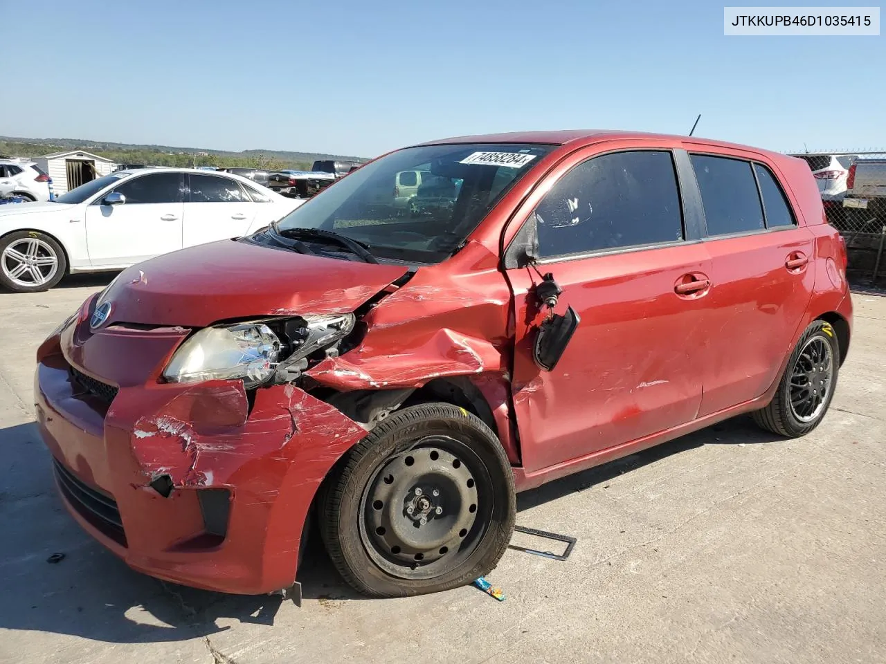 2013 Toyota Scion Xd VIN: JTKKUPB46D1035415 Lot: 74858284