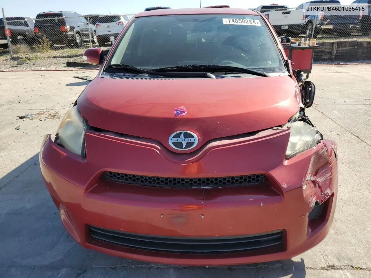 2013 Toyota Scion Xd VIN: JTKKUPB46D1035415 Lot: 74858284