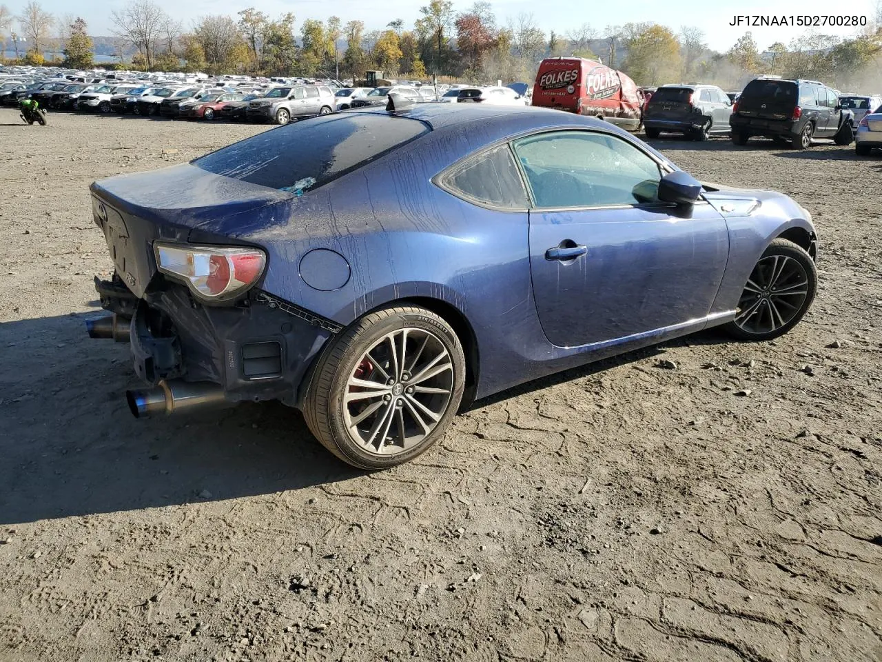 2013 Toyota Scion Fr-S VIN: JF1ZNAA15D2700280 Lot: 77106034