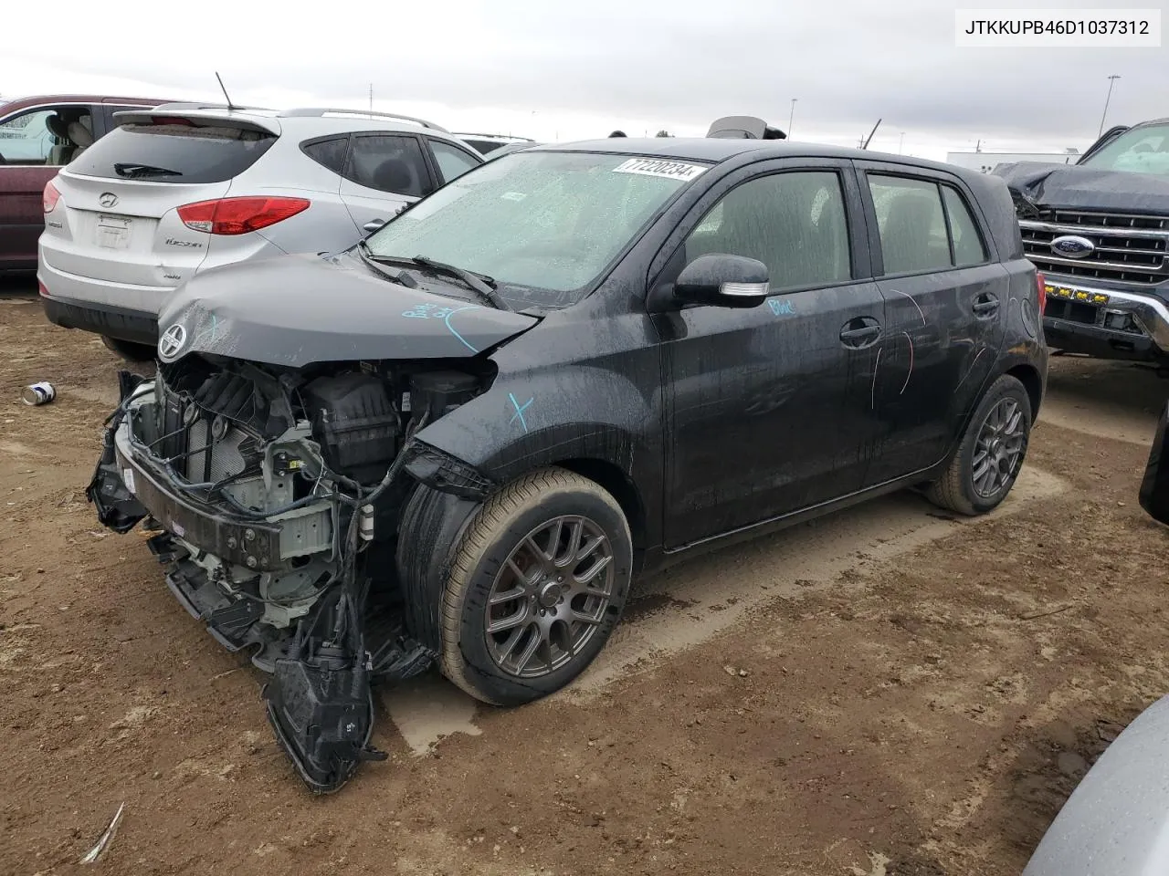 2013 Toyota Scion Xd VIN: JTKKUPB46D1037312 Lot: 77220234