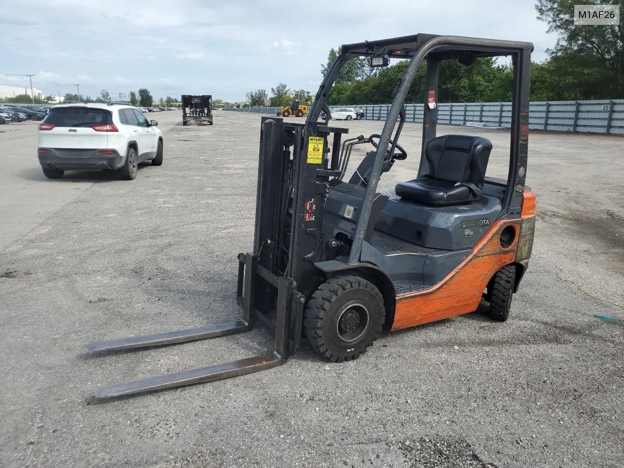 2013 Toyota Forklift VIN: M1AF26 Lot: 77688174