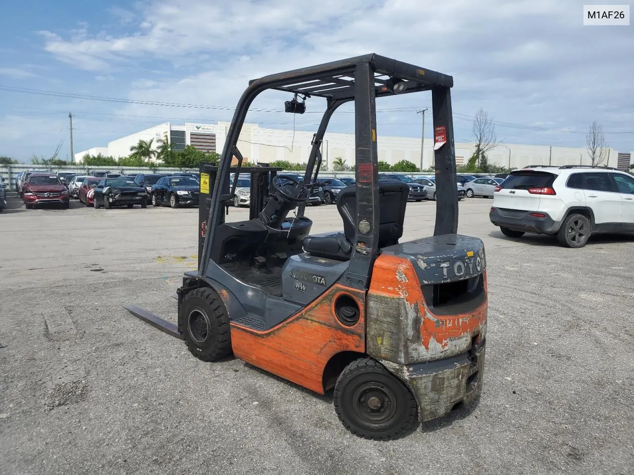 2013 Toyota Forklift VIN: M1AF26 Lot: 77688174