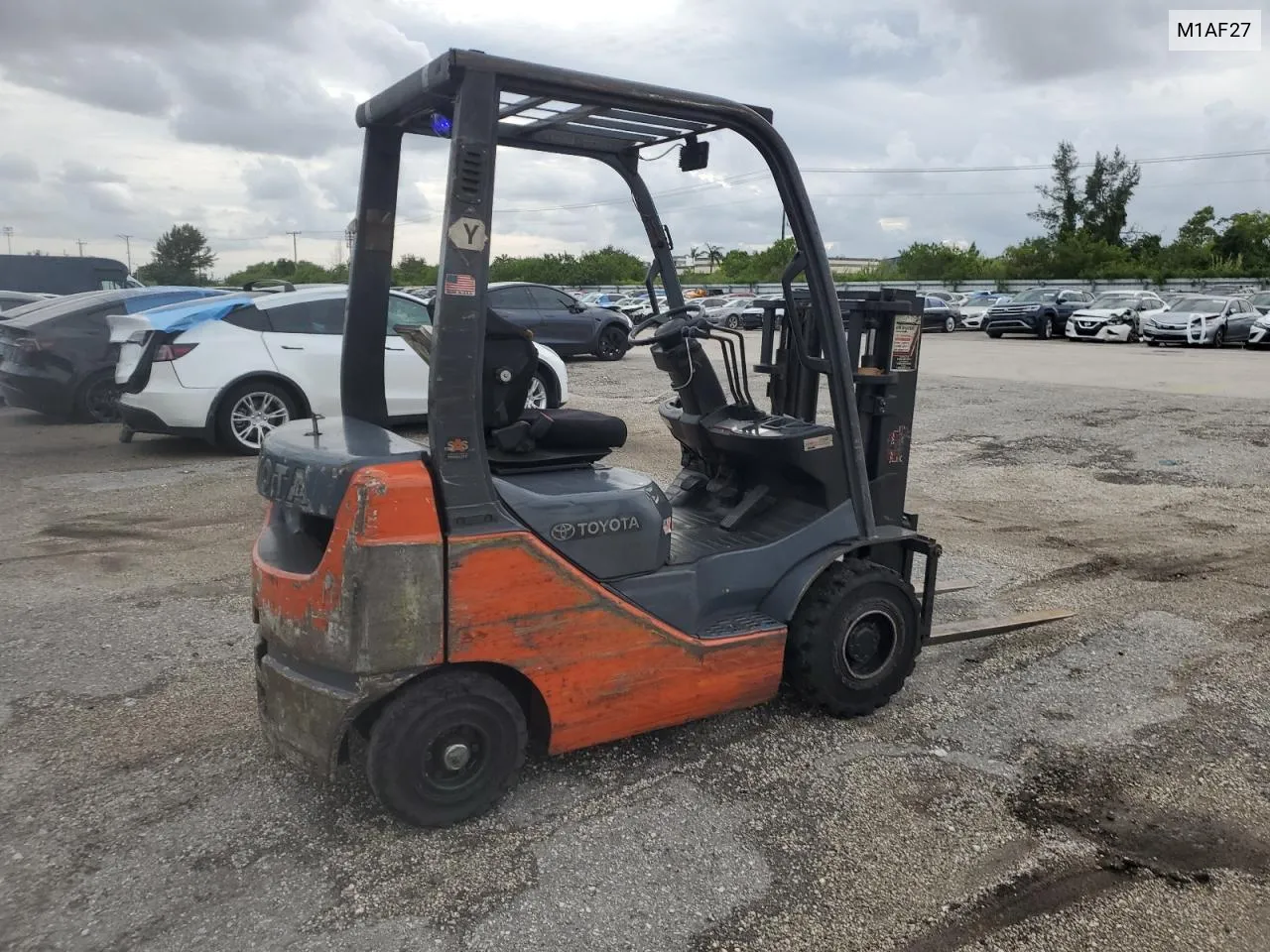 2013 Toyota Forklift VIN: M1AF27 Lot: 77688394