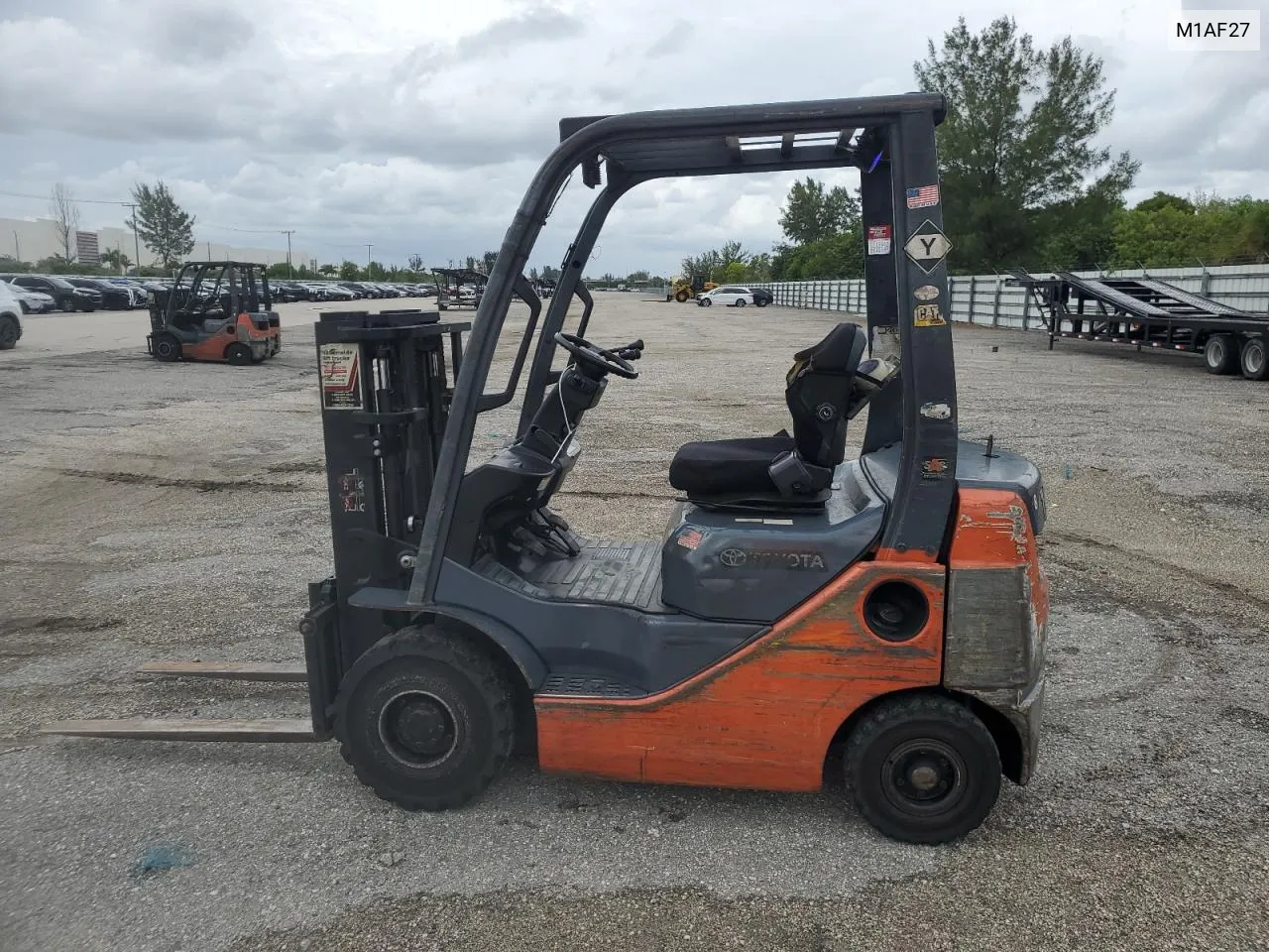 2013 Toyota Forklift VIN: M1AF27 Lot: 77688394