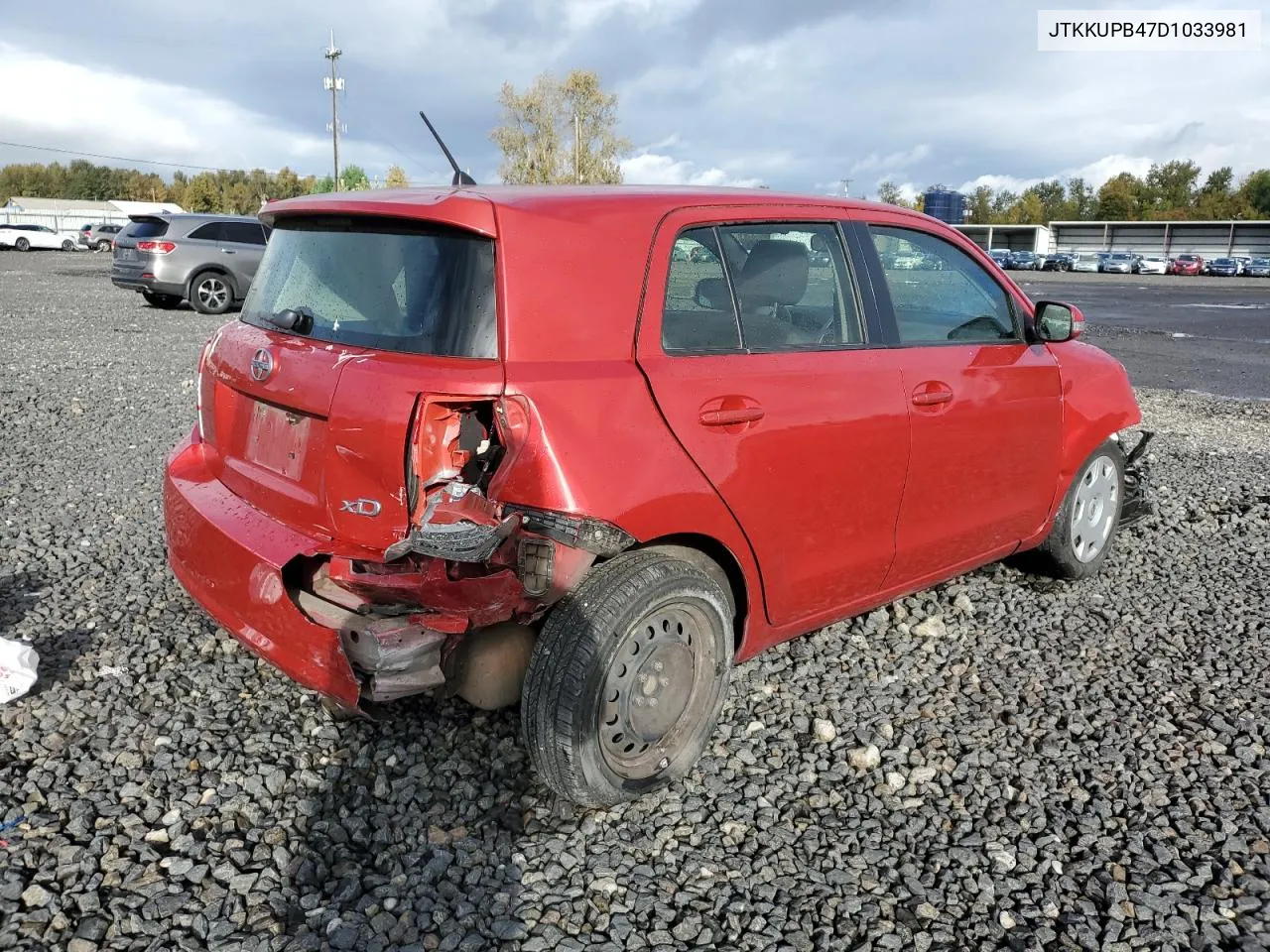 2013 Toyota Scion Xd VIN: JTKKUPB47D1033981 Lot: 78109524